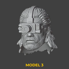 Heads Set 17 - 3DDios