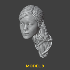 Heads Set 18 - 3DDios