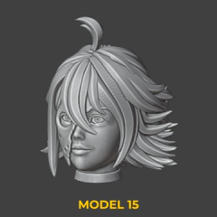 Heads Set 19 - 3DDios