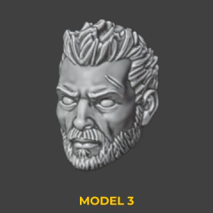 Heads Set 19 - 3DDios