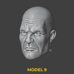 Heads Set 19 - 3DDios