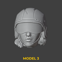 Heads Set 23 - 3DDios