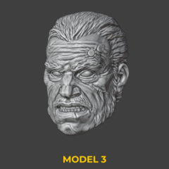 Heads Set 24 - 3DDios
