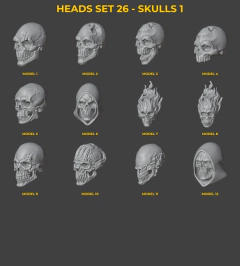 Heads Set 26