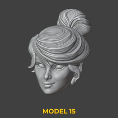 Heads Set 31 - 3DDios