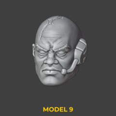 Heads Set 33 - 3DDios
