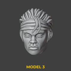 Heads Set 35 - 3DDios
