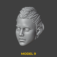 Heads Set 38 - 3DDios