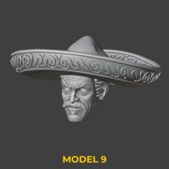 Heads Set 40 - 3DDios