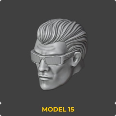 Heads Set 43 - 3DDios