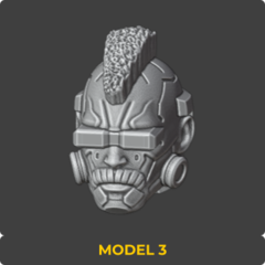 Heads Set 46 - 3DDios