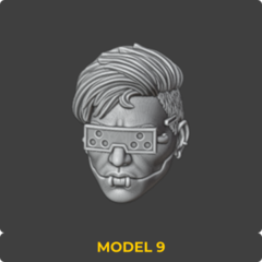 Heads Set 46 - 3DDios