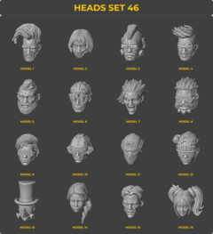 Heads Set 46