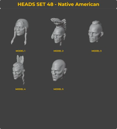 Heads Set 48