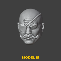 Heads Set 05 - 3DDios