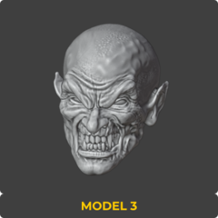 Heads Set 50 - Vampires 2 - 3DDios