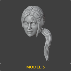 Heads Set 51 - 3DDios