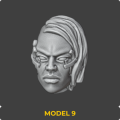 Heads Set 52 - 3DDios