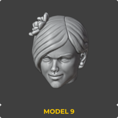 Heads Set 53 - 3DDios
