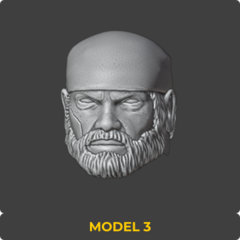 Heads Set 54 - 3DDios