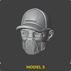 Heads Set 55 - 3DDios