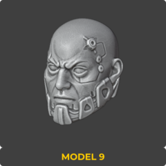 Heads Set 56 - 3DDios