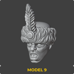 Heads Set 57 - 3DDios