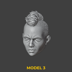Heads Set 06 - 3DDios