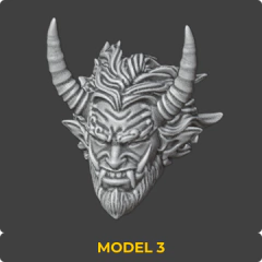 Heads Set 61 - 3DDios