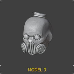 Heads Set 68 - 3DDios