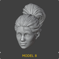 Heads Set 70 - 3DDios