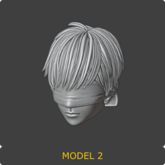 Heads Set 70 - 3DDios