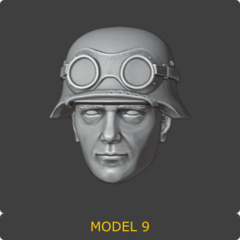 Heads Set 71 - 3DDios