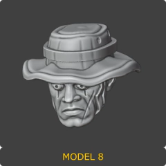 Heads Set 78 - 3DDios