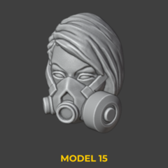 Heads Set 08 - 3DDios