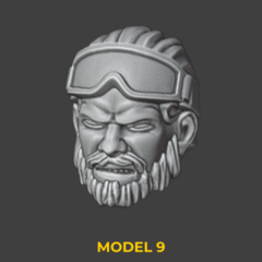 Heads Set 08 - 3DDios