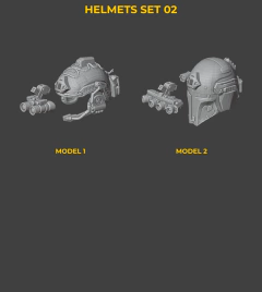 Helmets Set 02