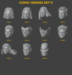 Comic Heroes Set 11