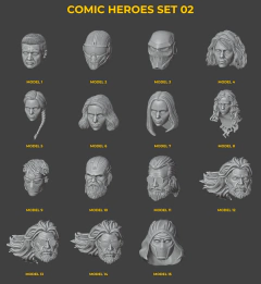 Comic Heroes Set 02