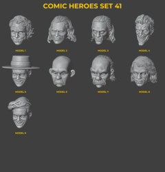 Comic Heroes Set 41