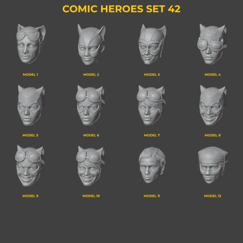 Comic Heroes Set 42