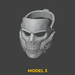 Masks Set 01 - 3DDios