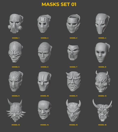 Masks Set 01