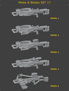 Melee & Blades Set 17