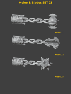 Melee & Blades Set 23