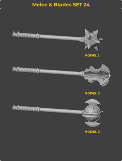 Melee & Blades Set 24