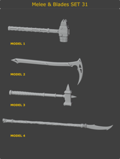 Melee & Blades Set 31 - comprar online