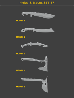 Melee & Blades Set 27 - comprar online