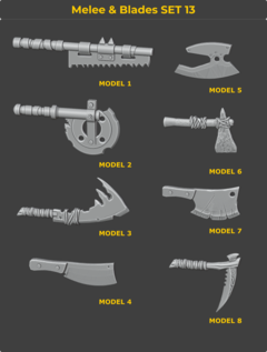 Melee & Blades Set 13