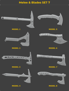 Melee & Blades Set 07